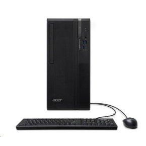 ACER PC Veriton VS2720G, i5-14400,8GB DDR5,512GB M.2 SSD,Wifi,DVD±RW,USB KB+mouse,No OS,180W,Black