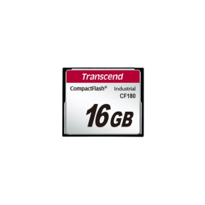 BULK - TRANSCEND CompactFlash Card CF180I, 1GB, SLC mode WD-15, Wide Temp. BULK