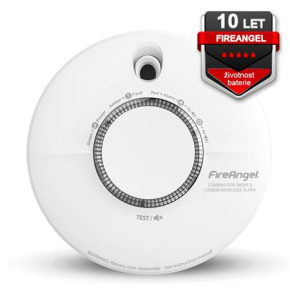 FireAngel Kombinovaný hlásič požáru a CO SCB10-INT FireAngel Kombinovaný hlásič požáru a CO SCB10-INT