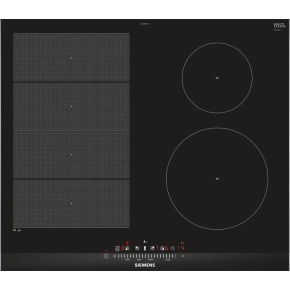 Siemens EX675FEC1E varná deska, 7400 W, indukční, časovač, zámek ovládacího panelu, rozpoznání hrnce, černá