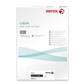 Samolepiace papierové štítky Xerox - Štítky 16UP 105x37 (100 listov, A4)