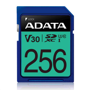Karta ADATA SDXC 256GB Premier Pro UHS-I U3 Class 10 (R:95/W:60 MB/s)