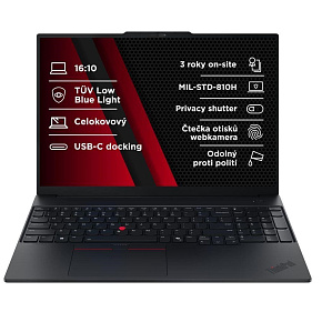 LENOVO NTB ThinkPad E16 AMD G3 - Ryzen5 220,16GB,512SSD,bezOS LENOVO NTB ThinkPad E16 AMD G3 - Ryzen5 220,16GB,512SSD,bezOS