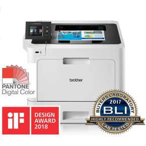 BROTHER tiskárna color laserová HLL-8360CDW - A4, 31ppm, 2400x600, 512MB, PCL6, USB 2.0, LAN, WiFi, 250+50listů, DUPLEX