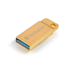 VERBATIM Flash disk 32 GB Metal Executive, USB 3.0, zlatá