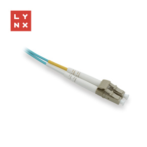 LYNX duplexní patch kabel MM, OM3, LC/LC, 50/125µm, 3m