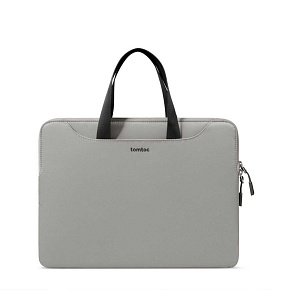 tomtoc Light-A21 Dual-color Slim Laptop Handbag, 13,5 Inch - Gray tomtoc Light-A21 Dual-color Slim Laptop Handbag, 13,5 Inch - Gray