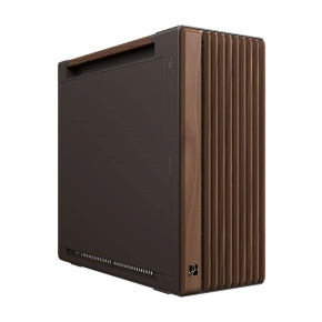 ASUS case PROART PA602 WALNUT WOOD RETRO METAL, Mid Tower, hnědá