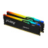 KINGSTON DIMM DDR5 64GB (Kit of 2) 6000MT/s CL30 Non-ECC FURY Beast RGB XMP, Černá