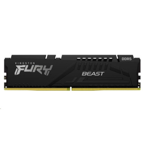 KINGSTON DIMM DDR5 64GB 5600MT/s CL40 FURY Beast Černá