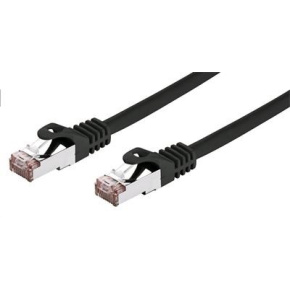 C-TECH kabel patchcord Cat6, FTP, černý, 0,5m C-TECH kabel patchcord Cat6, FTP, černý, 0,5m