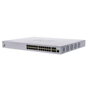 Prepínač Cisco CBS350-24XT-UK, 20x10GbE, 4x10GbE RJ45/SFP+ - REFRESH