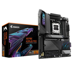 GIGABYTE MB Sc AM5 X870E AORUS PRO, AMD X870, 4xDDR5, 2xHDMI, 2xThunderbolt, WiFi