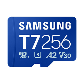 Samsung micro SD karta T7 -  256GB + USB adaptér