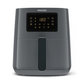 Philips 5000 series HD9255/60 fryer Single 4.1 L Stand-alone 1400 W Hot air fryer Black, Grey