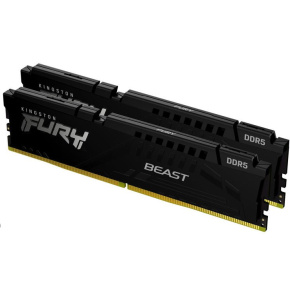 DDR5 DIMM 16GB 6000MHz CL40 (Kit of 2) KINGSTON FURY Beast Black