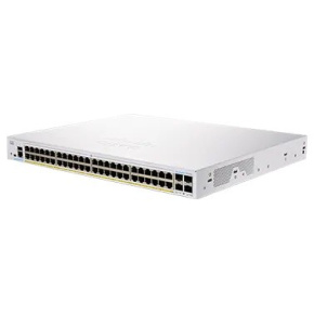 Prepínač Cisco CBS250-48PP-4G, 48xGbE RJ45, 4xSFP, PoE+, 195W