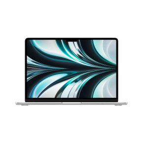 Apple MacBook Air 13'',M2 + 8-jadrový CPU a 8-jadrový GPU, 256 GB,8 GB RAM - Strieborná