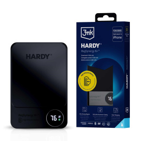 3mk HARDY MagSynergy Ni+ 5,000mAh 22.5W USB 1C1L Black pro Universal