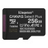 Kingston MicroSDXC karta 256GB Canvas Select Plus, U1, V10, A1