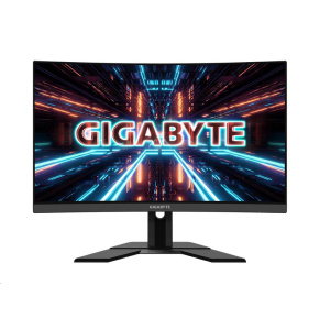 GIGABYTE LCD - 27" herný monitor G27QC A, 2560x1440 QHD, 250cd/m2, 1ms, 2xHDMI 2.0, 2xDP 1.2, krivka, VA, 165 Hz