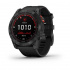 Garmin fenix 7X PRO Solar,Gray/ Black Silicone Band