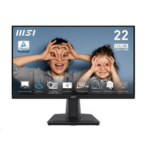 MSI LCD PRO MP225V, 21.45“, 1920 x 1080, VA, 100Hz, 300nits, VESA 100x100, Black MSI LCD PRO MP225V, 21.45“, 1920 x 1080, VA, 100Hz, 300nits, VESA 100x100, Black