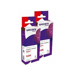 WECARE Armor kazeta pre CANON iP4850 (CLI526M), sada červená, 2x10,5 ml