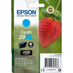 Atramentová tyčinka EPSON Singlepack "Strawberry" Cyan 29XL Claria Home Ink