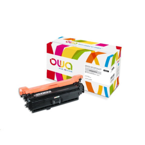 OWA Armor toner pre HP Color Laserjet Ese 500 M551, M575, 5500 strán, CE400A, čierna/čierna