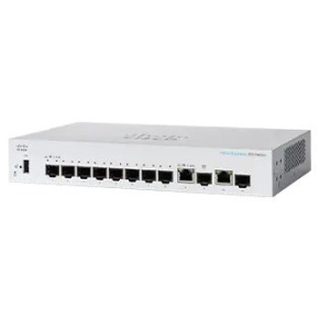 Cisco switch CBS350-8S-E-2G-EU (8xSFP, 2xGbE/SFP combo,fanless) - REFRESH