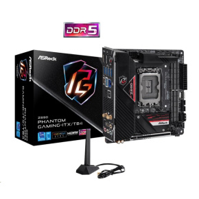 ASRock MB Sc LGA1700 Z690 Phantom Gaming-ITX/TB4, Intel Z690, 2xDDR5, 1xDP, 1xHDMI, WI-FI, mini-ITX