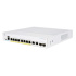 Prepínač Cisco CBS250-8FP-E-2G-UK, 8xGbE RJ45, 2xRJ45/SFP combo, bez ventilátora, PoE+, 120W - REFRESH