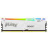 KINGSTON DIMM DDR5 128GB (Kit of 4) 5200MT/s CL40 FURY Beast White RGB XMP