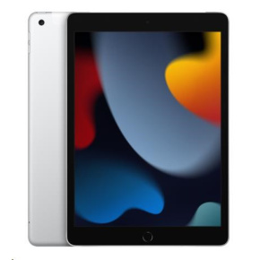 APPLE iPad 10.2" (9. gen.) Wi-Fi + Cellular 256 GB - Strieborná