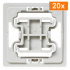 Homematic IP  Adaptér Jung J2, set 20ks - EQ3-ADA-J2-20