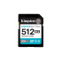 Kingston SDXC karta 512GB Canvas Go! Plus, R:200/W:160MB/s, Class 10, UHS-I, U3, V30