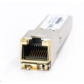 SFP+ transceiver 10Gbps 10GBASE-T do 30, RJ45 0-70°C HP(E) komp dosah do 30m (CAT 6A či 7)