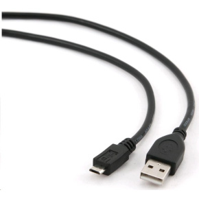 Kábel USB GEMBIRD 2.0 Kábel A-Micro B 0,5 m (čierny)