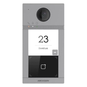 Hikvision DS-KV8113-WME1(C), IP dveřní interkom 1-tlač., čtečka karet, 2MPx kamera, WiFi