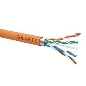Instalační kabel Solarix CAT6A UTP LSOHFR B2ca-s1,d1,a1 500m SXKD-6A-UTP-LSOHFR-B2ca