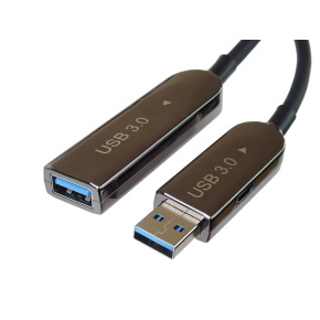 PREMIUMCORD Kabel USB3.0 + 2.0 prodlužovací optický AOC kabel A/Male - A/Female 10m