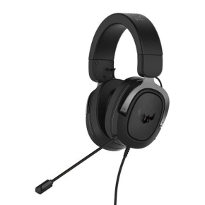 ASUS sluchátka TUF Gaming H3 Gun Metal, Gaming Headset, černo-šedá