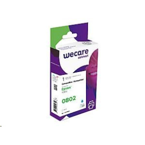 WECARE ARMOR kazeta pre Epson Stylus Photo R265, R360, RX560, RX585, RX685 (C13T08024011), modrá/kyanová, 9,5 ml, 350str