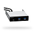 CHIEFTEC MUB-3003C, predný panel s 1x USB typu C a 2x USB typu A