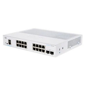Prepínač Cisco CBS250-16T-2G, 16xGbE RJ45, 2xSFP, bez ventilátora