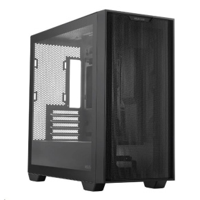 ASUS case A21 TG CASE, Mini Tower, černá