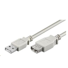 Kábel USB PREMIUMCORD 2.0 A-A 0,5 m (50 cm), predĺženie (M/F)