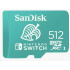 Karta SanDisk MicroSDXC 512 GB pre Nintendo Switch (R:100/W:90 MB/s, UHS-I, V30,U3, C10, A1) licencovaný produkt,Super Mario