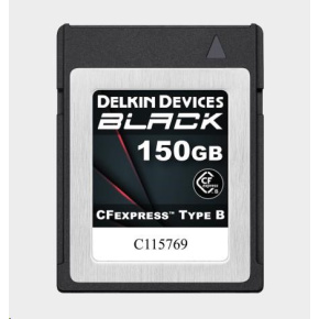 Delkin CFexpress BLACK R1725/W1530 150GB Type B
